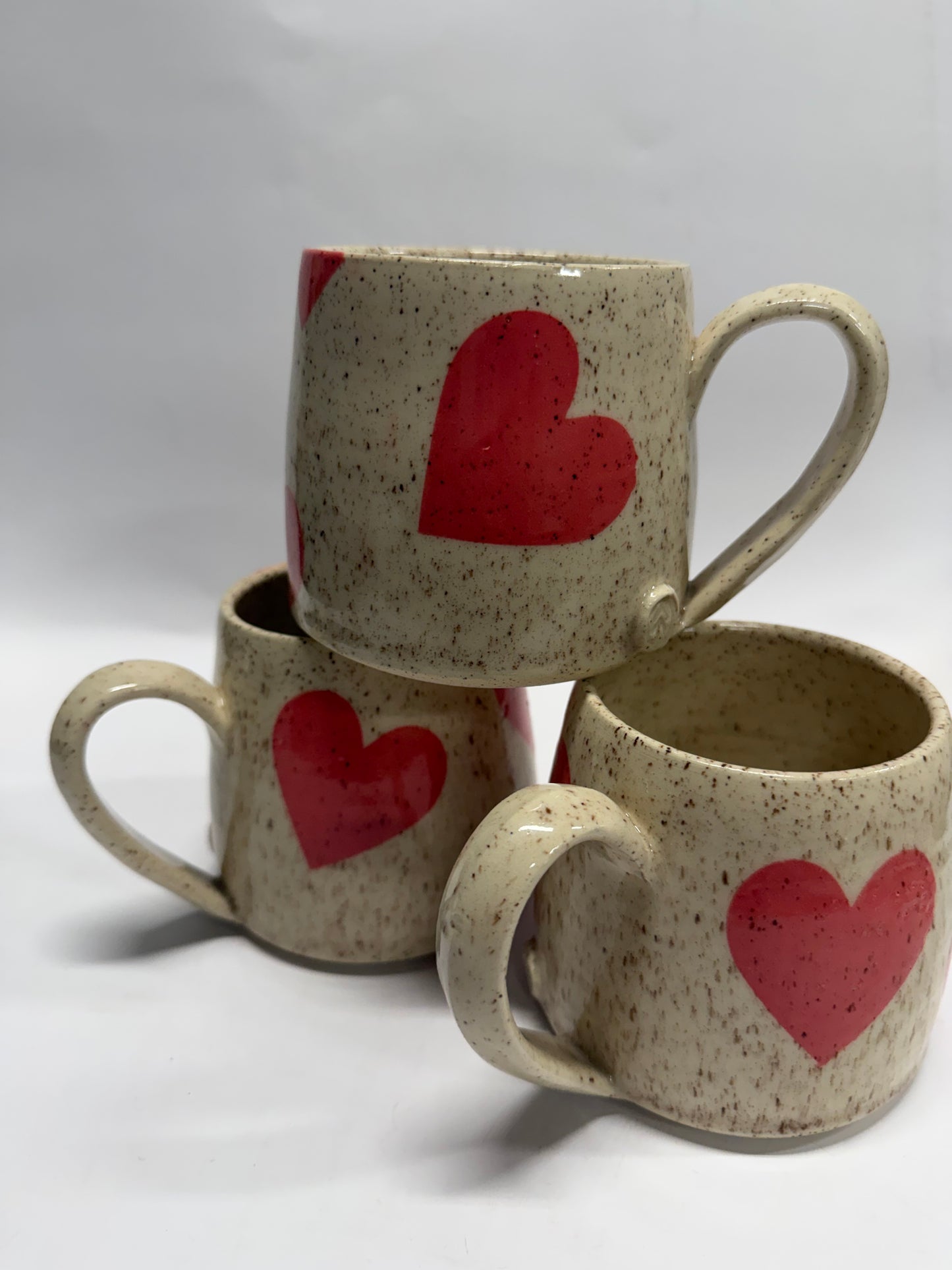 Light Pink Big Heart Mug