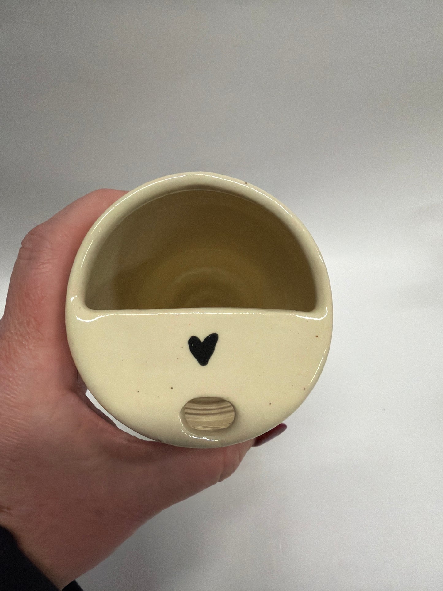 Black heart Tumblers
