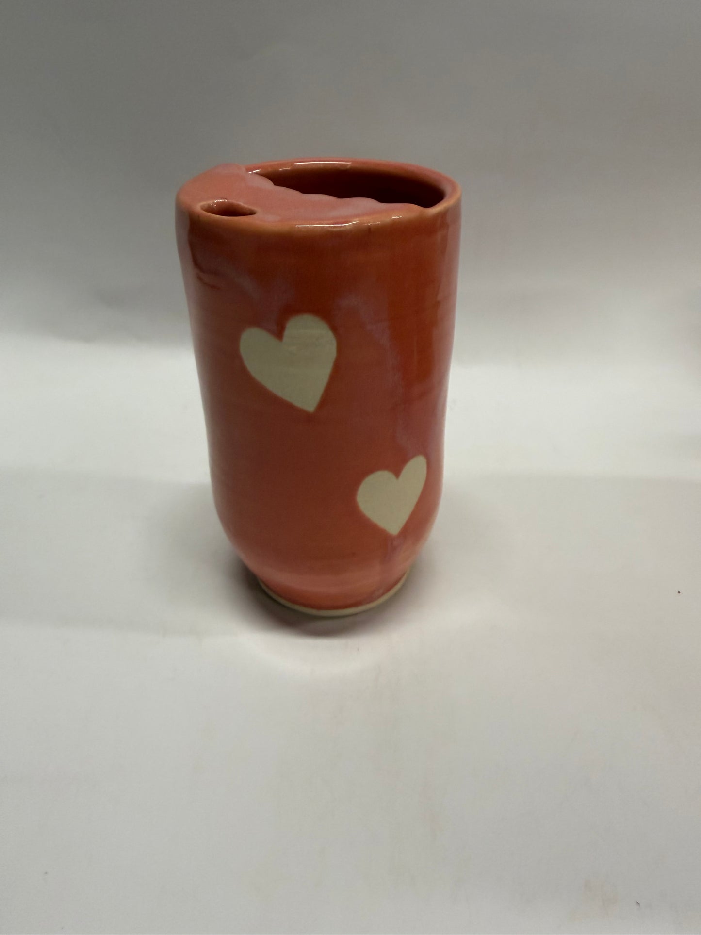 Coral Pink To-Go Tumbler