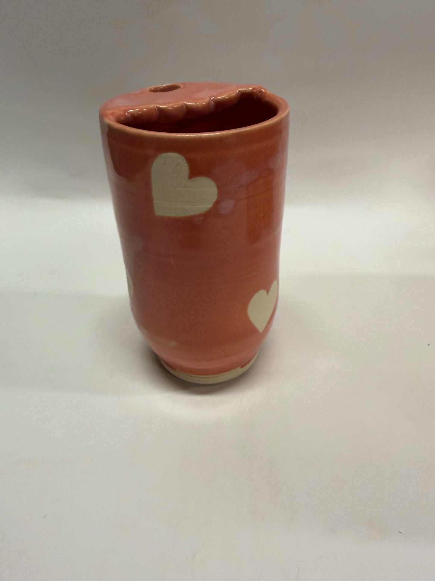 Coral Pink To-Go Tumbler