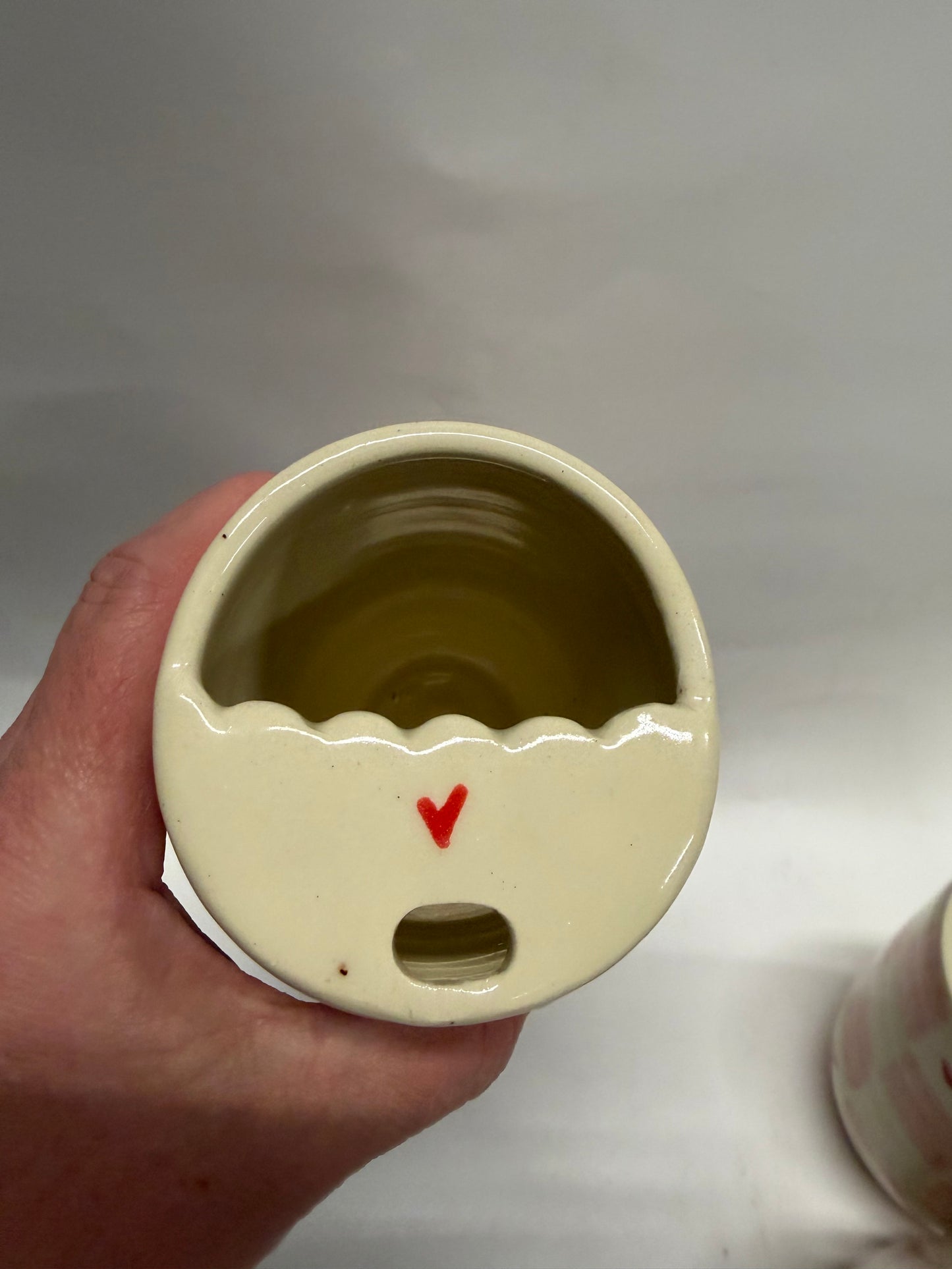 Pink checkered To-Go Mug