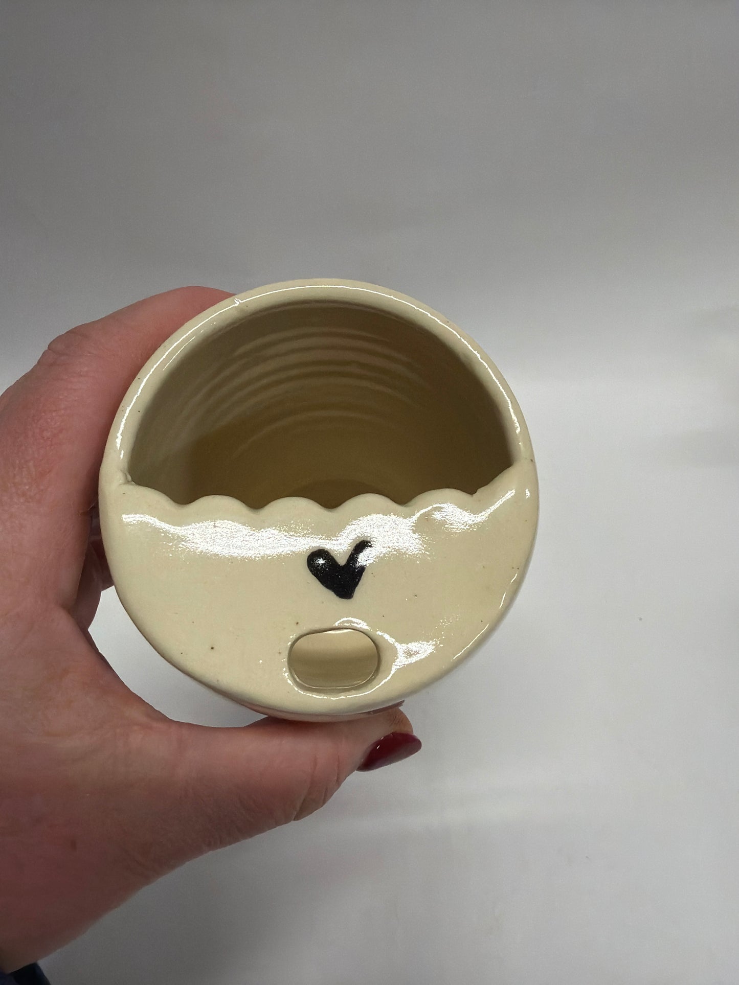 Black heart Tumblers