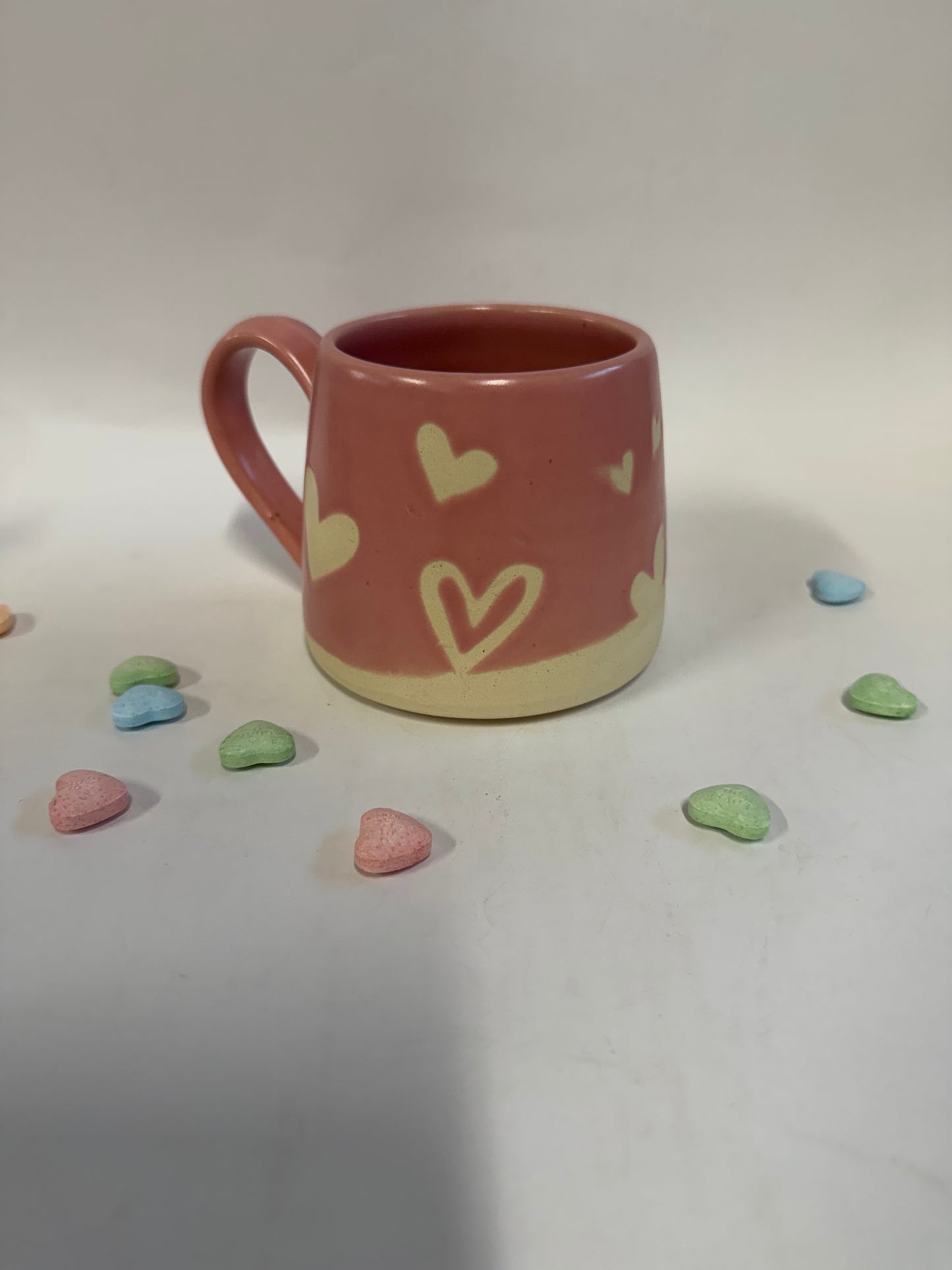 Pink Heart Mug