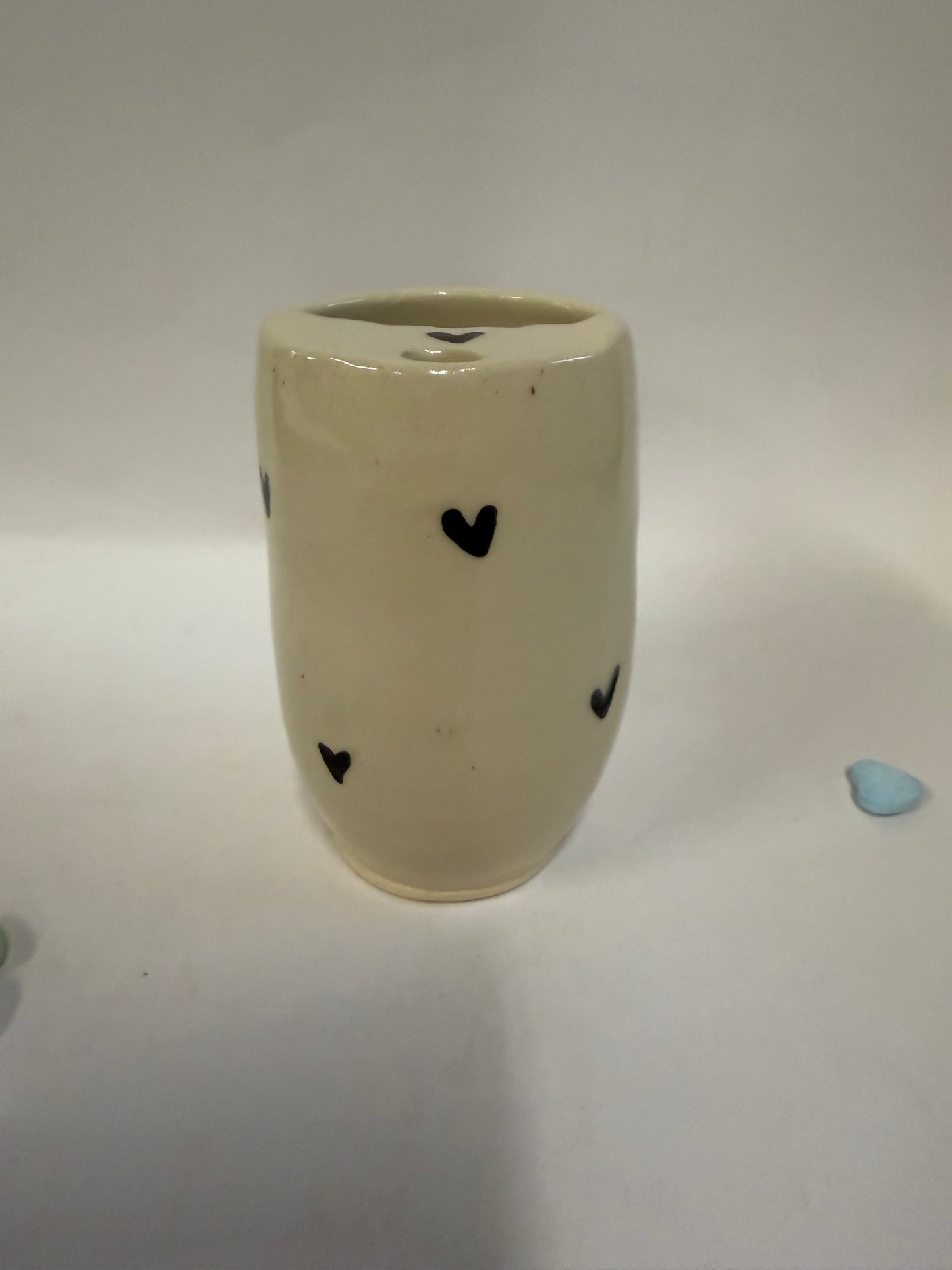 Black heart Tumblers